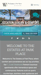 Mobile Screenshot of estatesatparkplace.com